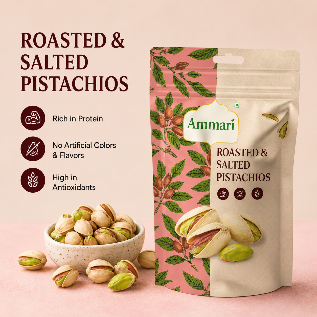 Roasted & Salted Pistachios