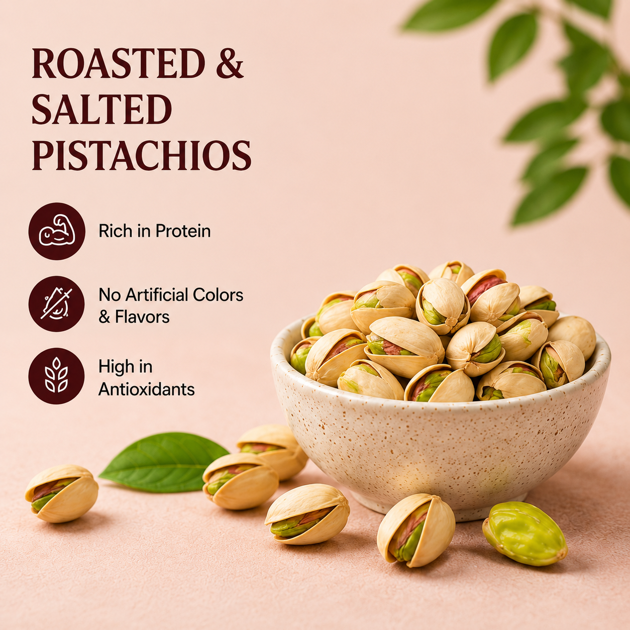 Roasted & Salted Pistachios
