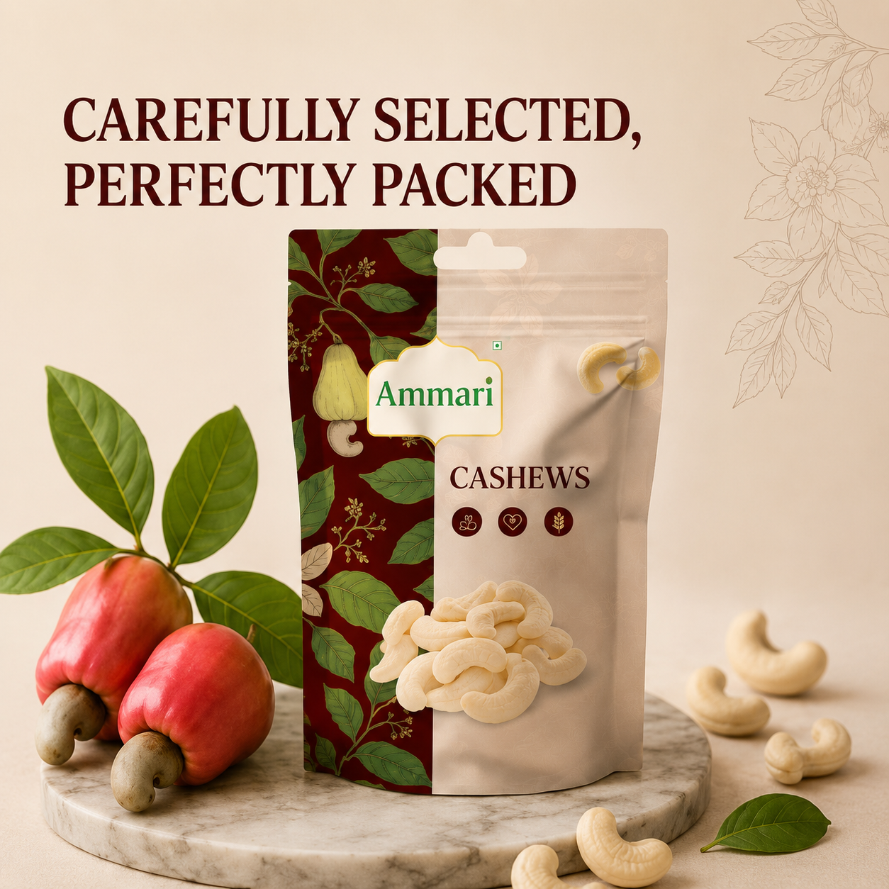 Premium Whole Cashews (W240)