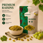 Indian Green Raisins (Kishmish)