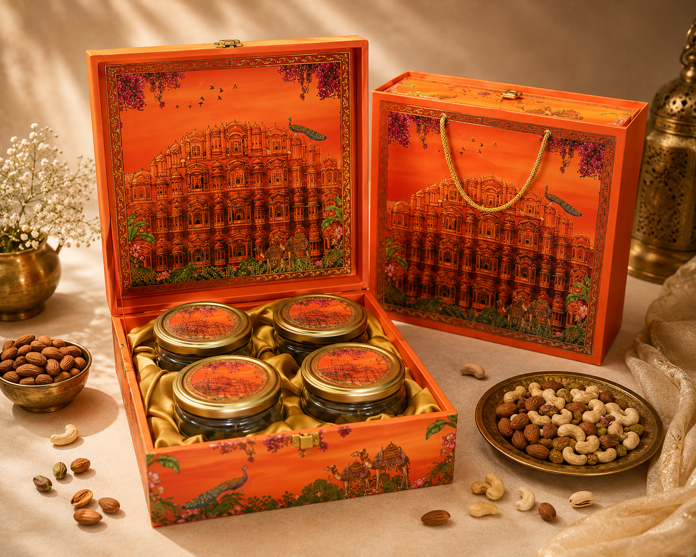 Ammari Hawa Mahal corporate gift hamper box