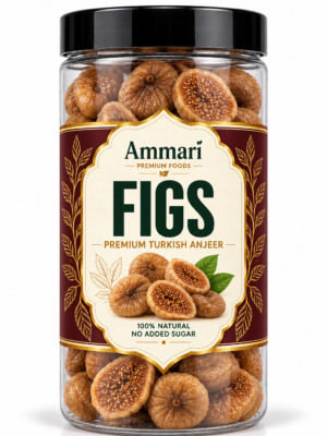 Ammari Premium Turkish Dried Figs jar
